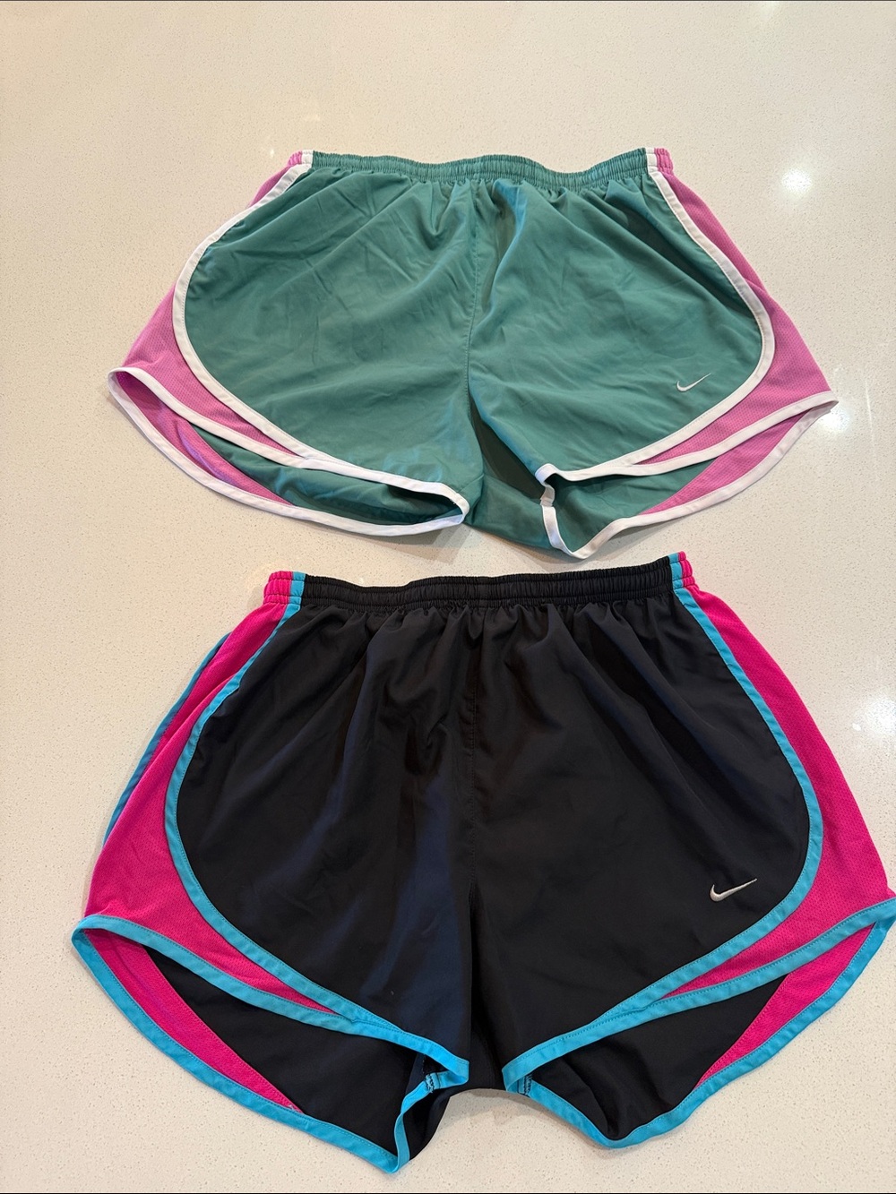 2 Pairs Nike Women’s Athletic Shorts size Medium